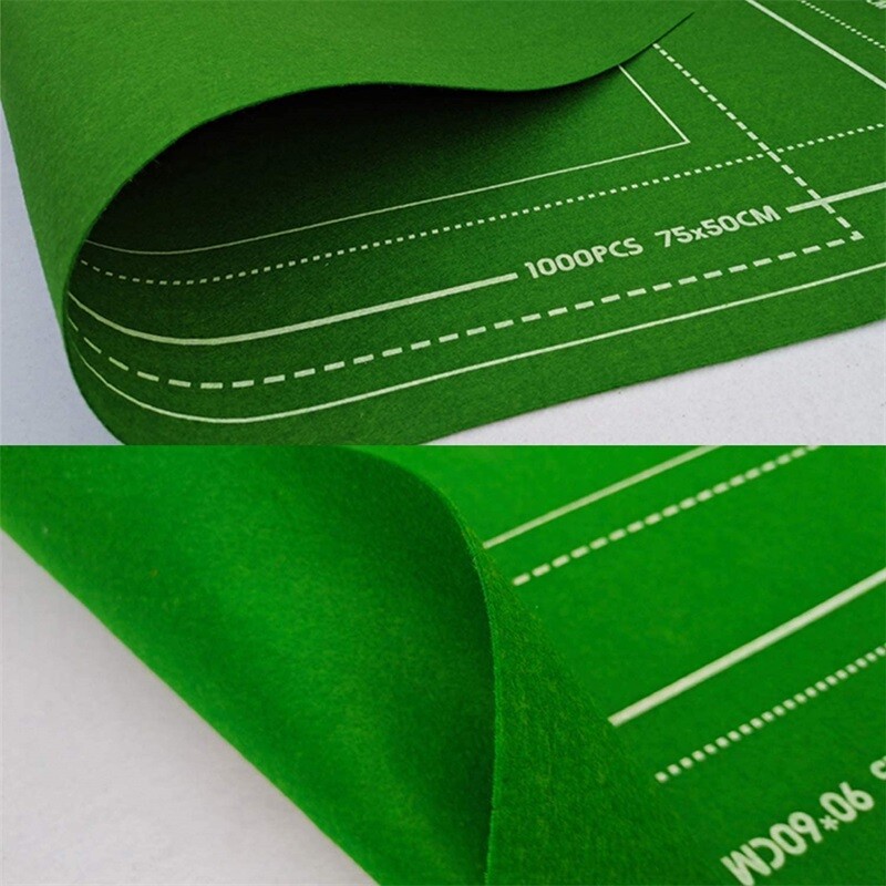 Jigsaw Felt Puzzle Board Storage Rollup Mat Jumbo 1500 Pieces Kids Fun