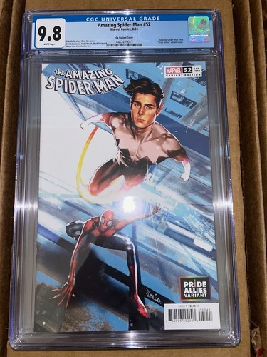 Amazing Spiderman (Volume 6) #52 CGC 9.8 Go Pride Allies variant free shipping