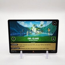 Disney Lorcana TCG Azurite Sea Owl Island Secluded Entrance Rare 102/204