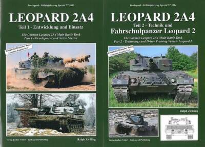 Tankograd 5083+5084: Leopard 2A4, Teil 1+2 Entwicklung-Technik Fotos/Bilder/BW