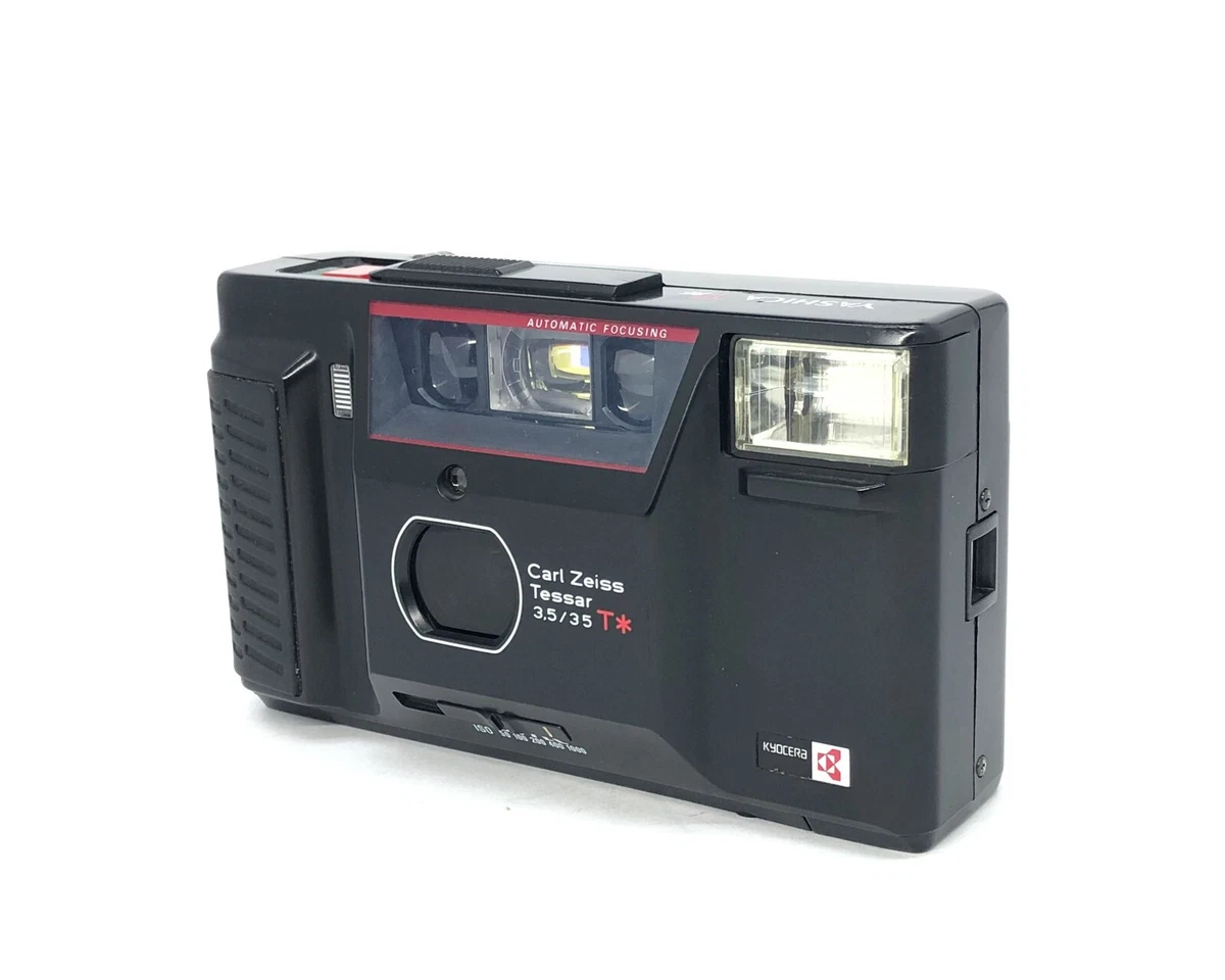 Yashica T AF Carl Zeiss Tessar 3.5/35 Point & Shoot Film Camera