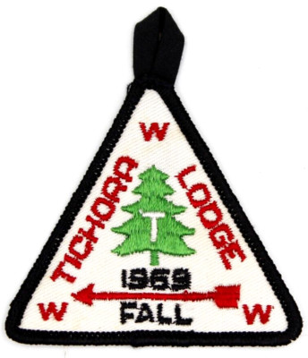1969 Fall Conference Tichora Lodge 146 Four Lakes Council Patch Wisconsin OA