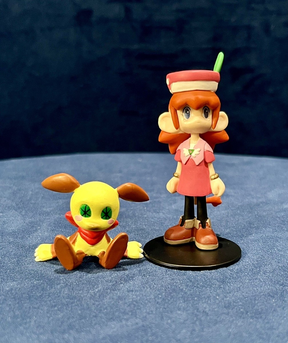 MOMOCO idol message box８ｃｍCD Namco Real Figure Collection Gals Klonoa Lolo Popka Figure