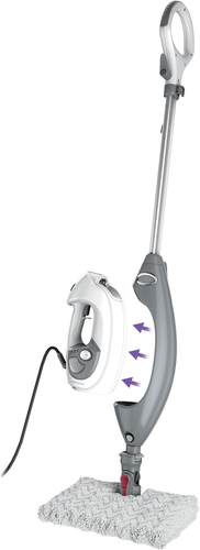 Steam Mop 10-In-1 Pro Lift-Away con Pulitore a Vapore Portatile Staccabile per Intero - Foto 12 di 12