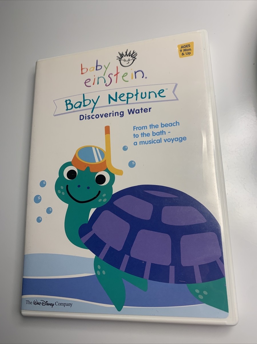 RARE Baby Einstein - Baby Neptune 2008 Spain/Spanish DVD With