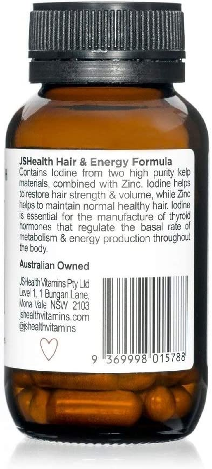 Jshealth Vitamins Hair and Energy Formula Hair Vitamins for Women and