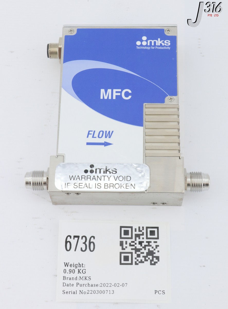 6736 MKS MFC, PRESSURE INSENSITIVE, DEVICENET P9B-33862 | eBay