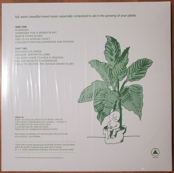 Mort Garson - Mother Earth's Plantasia LP GREEN COLORED Vinyl