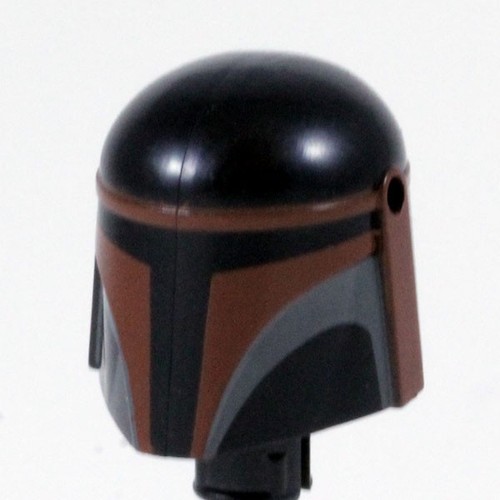 Clone Army Customs MANDALORIAN HELMET for SW Minifigures -Pick Color!- - Afbeelding 3 van 33