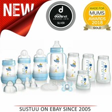 mam bottles starter set blue