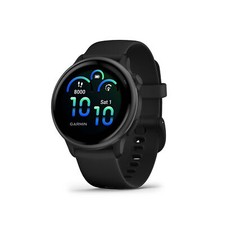 Garmin vivoactive 6 GPS Smartwatch Slate with Black Band 