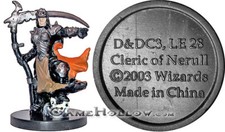D D Miniatures Dragoneye CLERIC OF NERULL D DC3 Promo