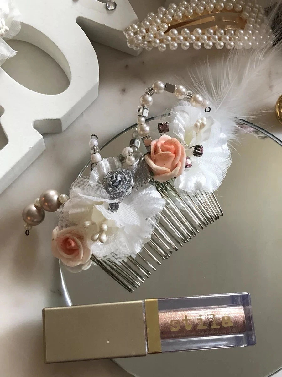 Bridal best sale hair brooch