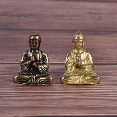 2 colors Mini Size Thai Style Buddha Statue Home Decoration Small Ornamen W