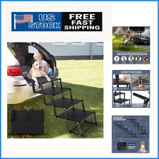 Extra Wide Dog Ramp for Car, Dog Ramps for Large Dogs with Non-Slip Surface, ...