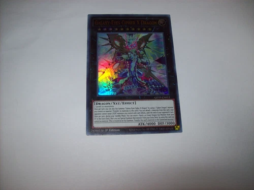 Galaxy-Eyes Cipher X Dragon GFTP-EN011 Ghosts from the Past 1st Ed NM Free Ship