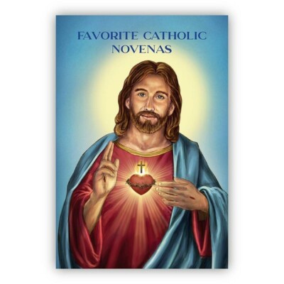 Favorite Catholic Novenas Prayer Book  - 48 pages with 7 different novenas