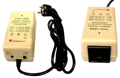 SPANNUNGSWANDLER TRANSFORMATOR 230V AUF 110V 100W VOLTAGE CONVERTER TRANSFORMER