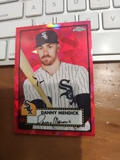 2021 Topps Chrome Platinum Anniversary Red Atomic Danny Mendick /100