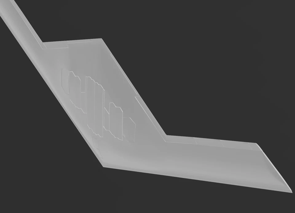 3d 打印 Northrop Grumman B-21 Spirit 隐形轰炸机 1/200 — 第 4/4 张图片