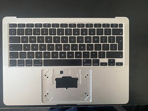 Apple Handauflage Touchbar Tastatur für MacBook Air 13' A2179 EMC3302, silber BL133