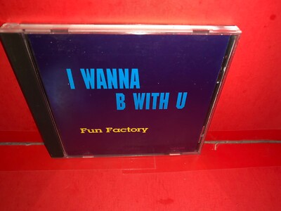 Fun Factory - I Wanna Be With U - 3 Track - Promo - CD