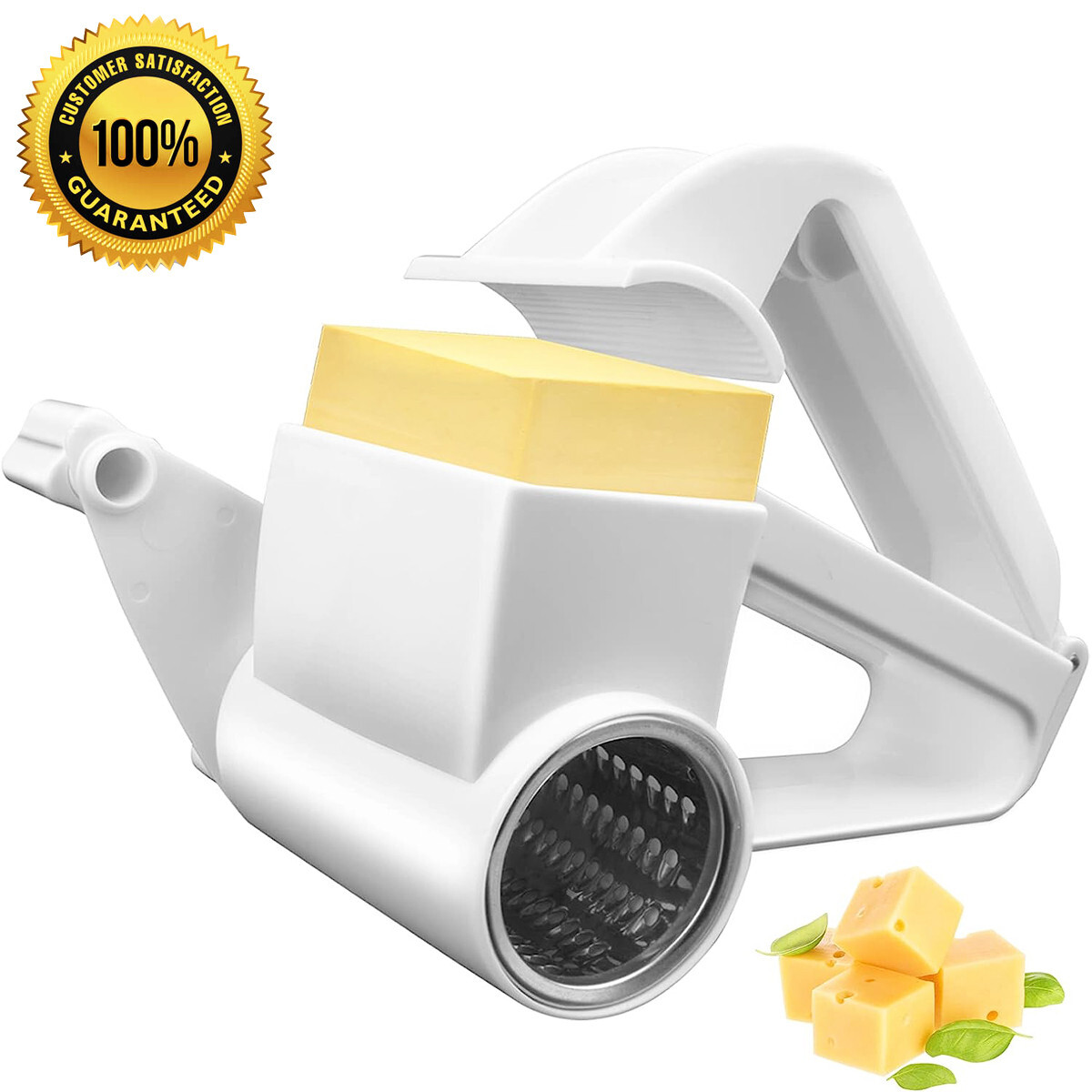 Olive Garden Rotary Stainless Steel Parmesan Cheese Grater Drum New