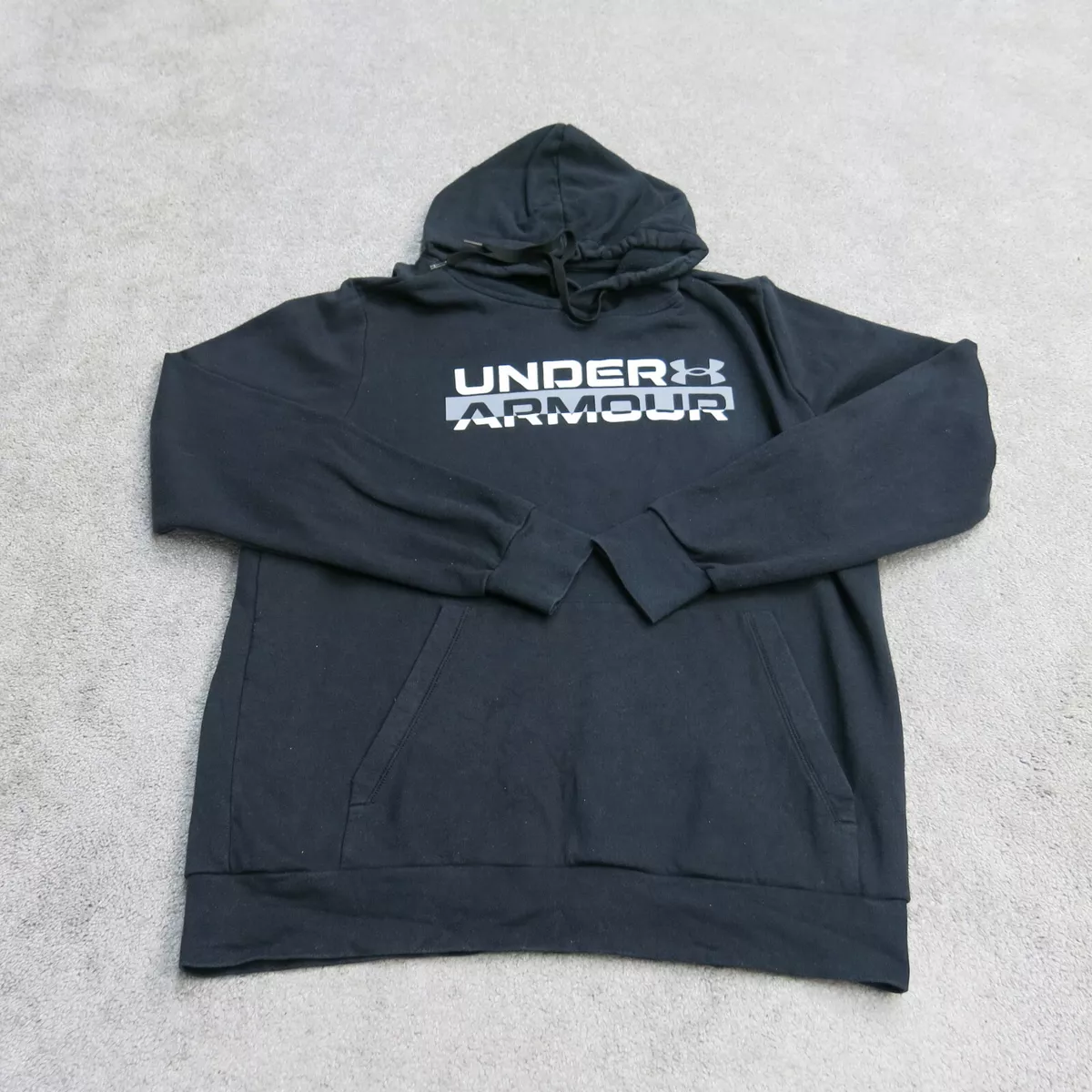 Under Armour Mens Graphics Hoodie Sweatshirt Loose Fit Long Sleeve