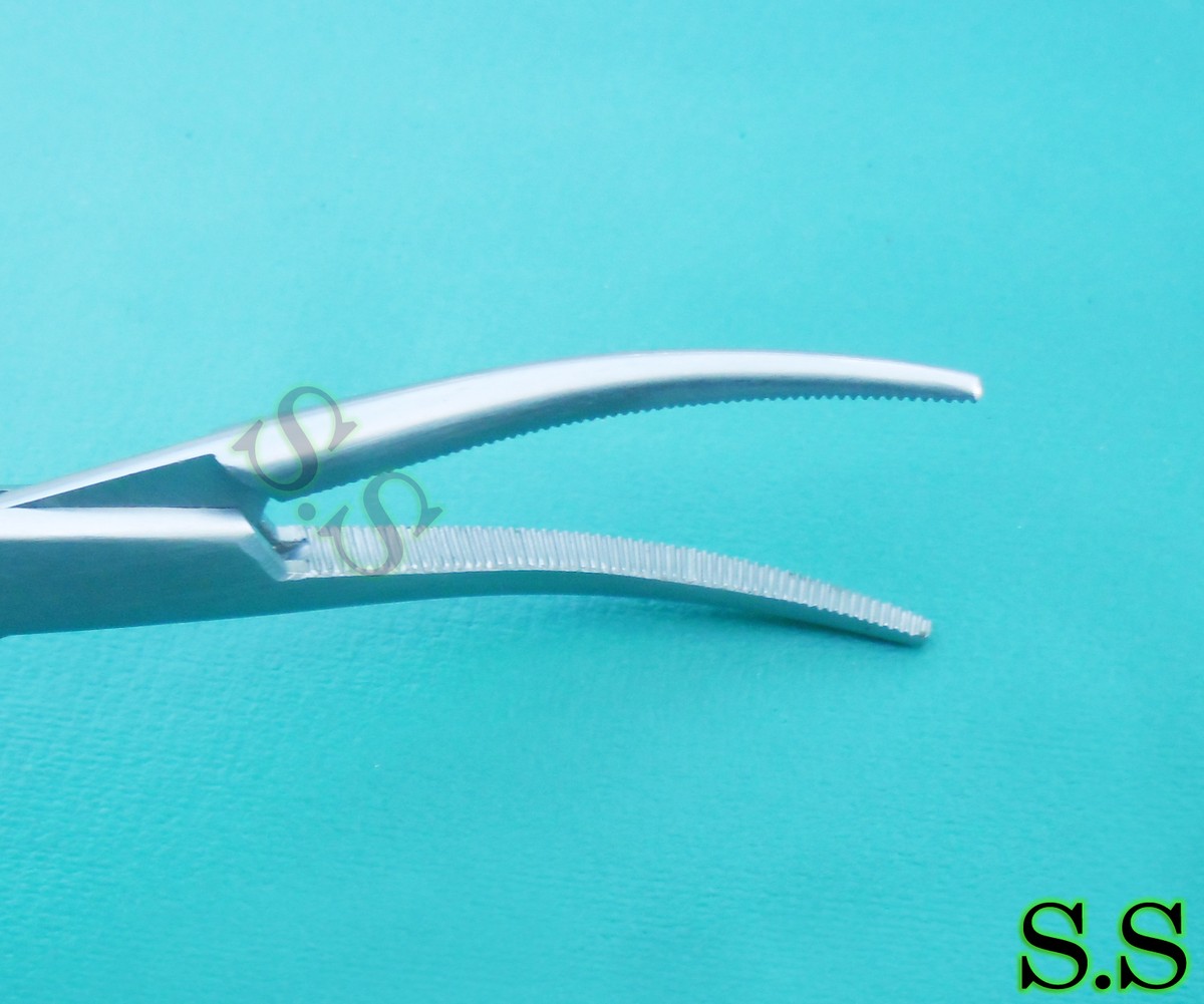 Rankin Crile Hemostat Locking Forceps - Curved Tip, 8" Surgical Tool | New, Sterile (ODM Brand) 4 thumbnail image