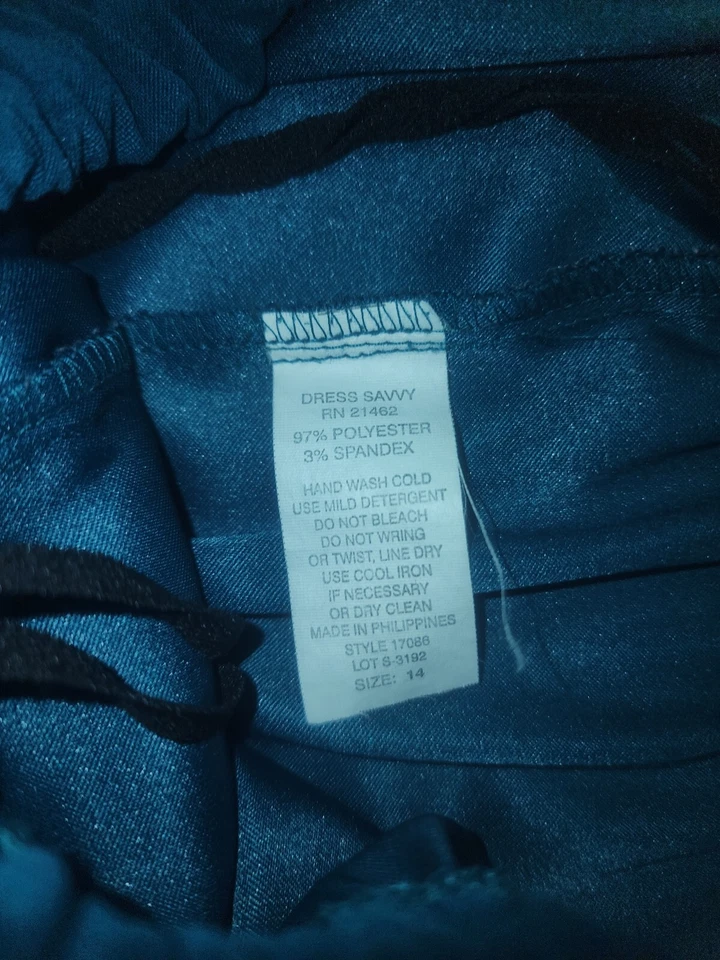 De Colección Vestido de Invierno Vestido Inteligente Verde Carrera Negocios Pantalones Talla 14 Foto 4 de 4