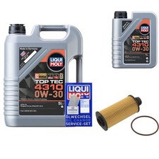 FEBI Ölfilter 6L Liqui Moly Top Tec 4310 0W-30 für Alfa Romeo Stelvio 949_ 2.2