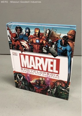 Marvel Encyclopedia Updated and Expanded Hardcover Book DK 2015 Spider-Man X-Men