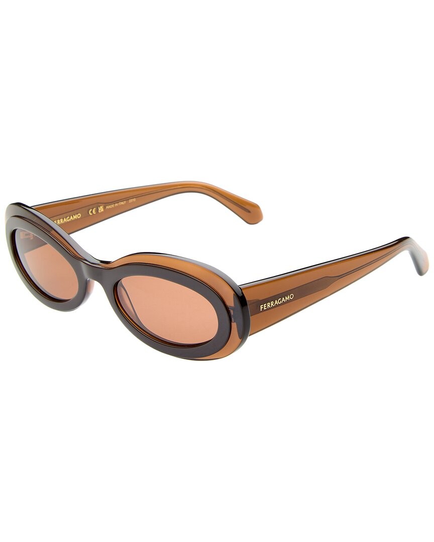 Ferragamo Women's 54Mm Sunglasses Women's Brown