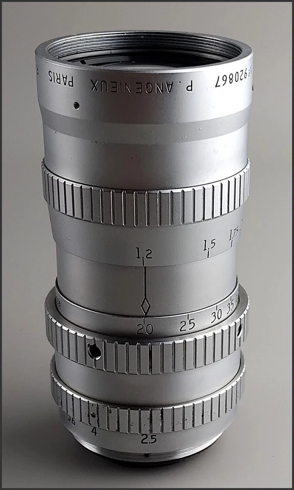 Angenieux Paris Zoom 2,5/20-80mm Type L5 Objectif à Vis M42 - Photo 2/4