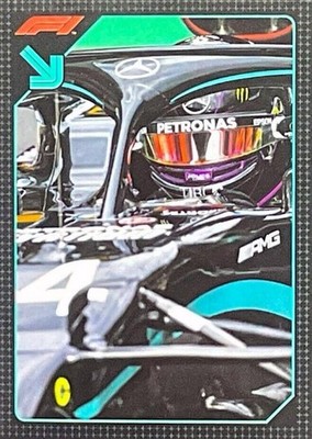 2020 Topps Formula 1 Sticker Lewis Hamilton #5 Mercedes