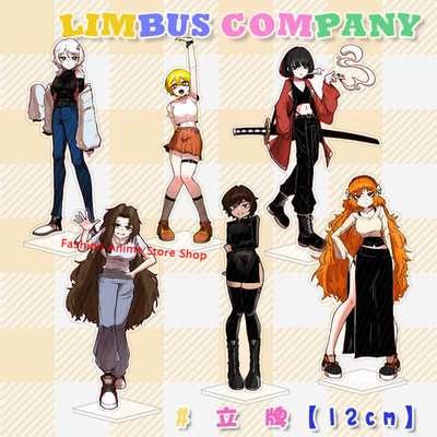 Anime Limbus Company Ryoshu Faust Sinclair Yi Sang Ishmael Acrylic Stand Figure