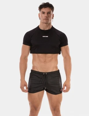 barcode Berlin - Crop Top TALON schwarz S M L XL Shirt bauchfrei 92304/100 - Bild 1 von 4