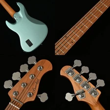 Bacchus WJB5-1DX-AC RSM/M LPB 5-string bass beginner 12-piece set with