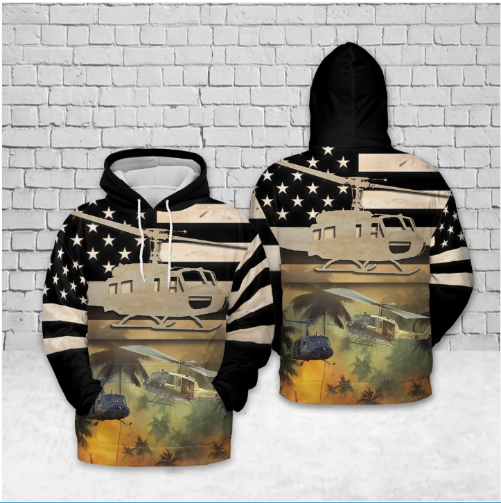 US Army Bell Hoodie Men&Woman S-5XL