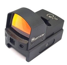 Red dot olografico MIRINO Vista Punto Rosso da caccia softair Regolabile GTDS050