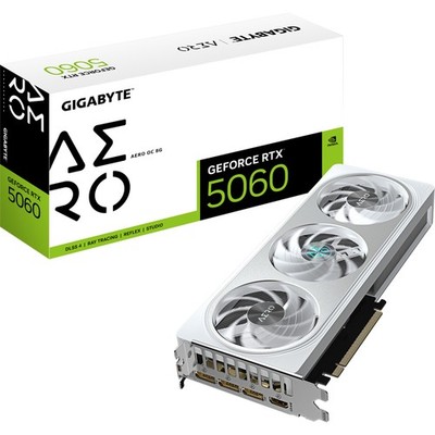 GIGABYTE GeForce RTX 5060 AERO OC 8G, Grafikkarte