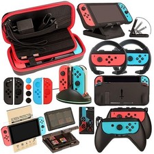 Switch Accessories Bundle for Nintendo Switch: 23 piece