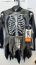 Kids Girls - Hyde and Eek Mystic Bones Skeleton Dress Costume Size Medium