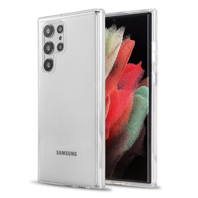 For Samsung Galaxy S23 Ultra Clear Transparency Hybrid Hard TPU