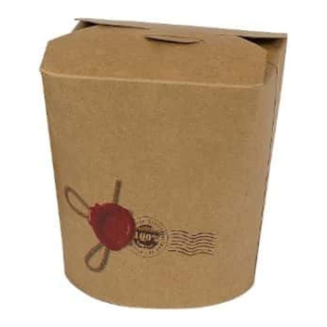Take Away Food Box Sand 1000 CC 50 Pcs - Food Packaging