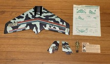 Vintage Hasbro GI Joe Cobra Falcon Glider Complete 1983 Action Figure Vehicle