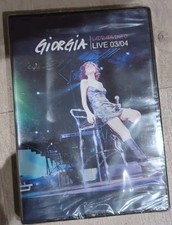 DVD nuovo sig. GIORGIA Ladra Di Vento Concerto Live 03/04 - rara