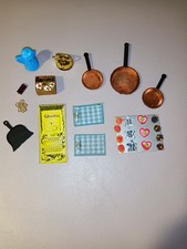 Vintage Lot Of 13: Miniature 1:12 Kitchen Accessories