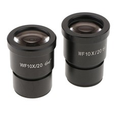 Stereo Eyepiece 10X Wide Angle 20mm Field of View 30mm