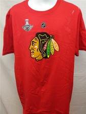 New-Flawed 2015 Champions Chicago Blackhawks Youth Size XL XLarge Shirt